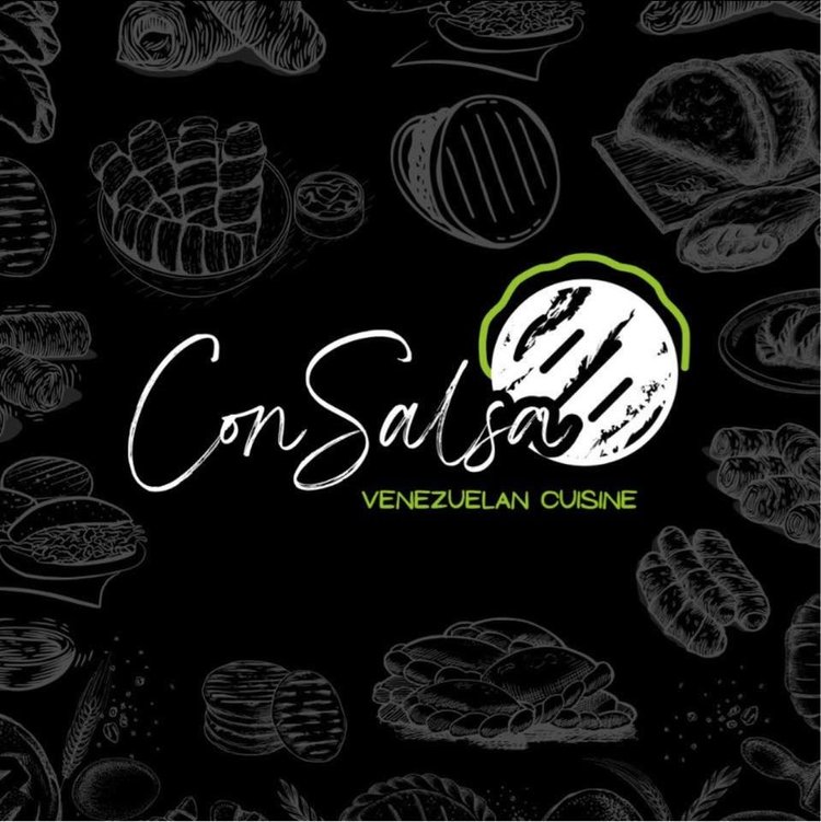 Con Salsa Venezuelan Cuisine logo