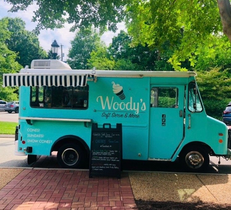 Woody's Soft Serve and More logo